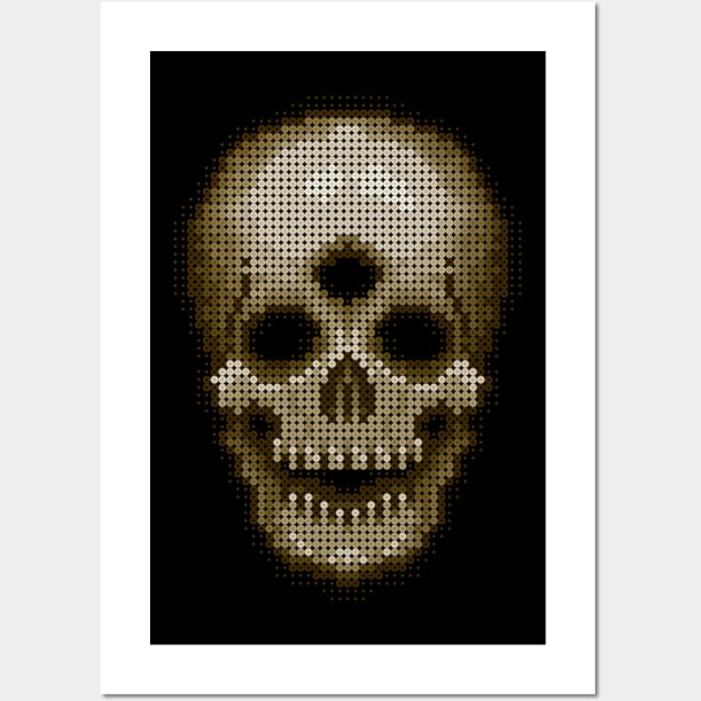 Bone Skull - Souless Wall Art by SideShowDesign